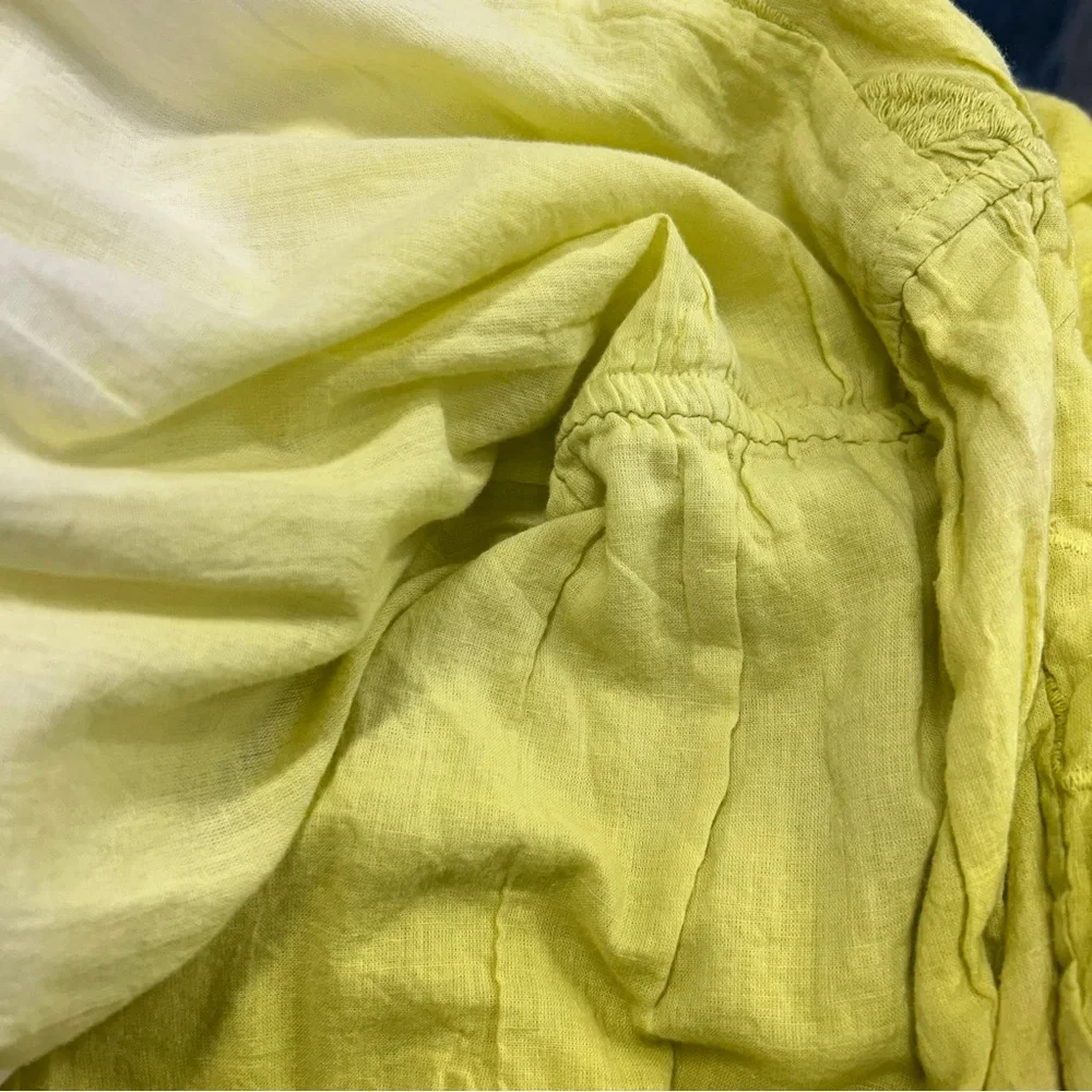 Earthbound Trading Co. XL lime green and white ombré maxi dress - Picture 3 of 14